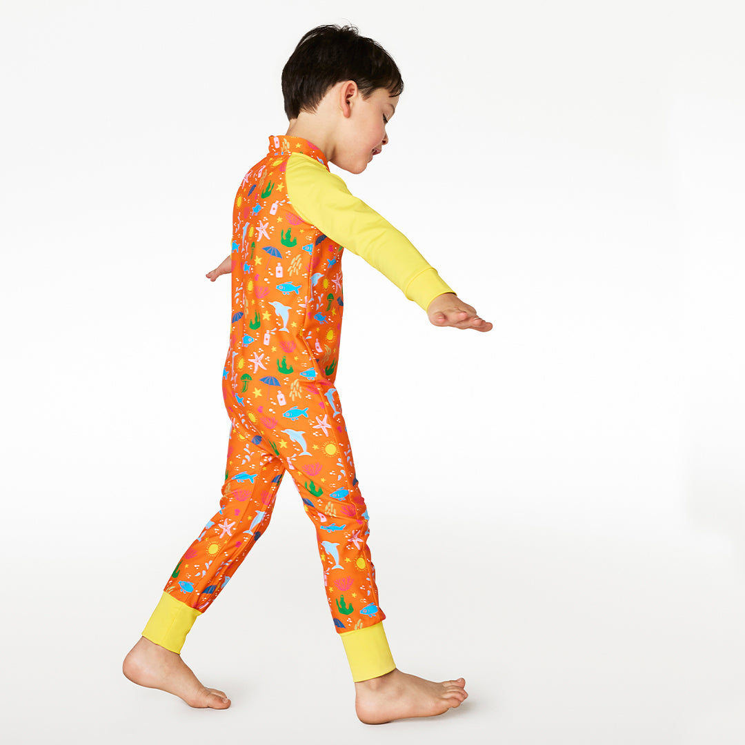 Citrus Splash Swimsuit