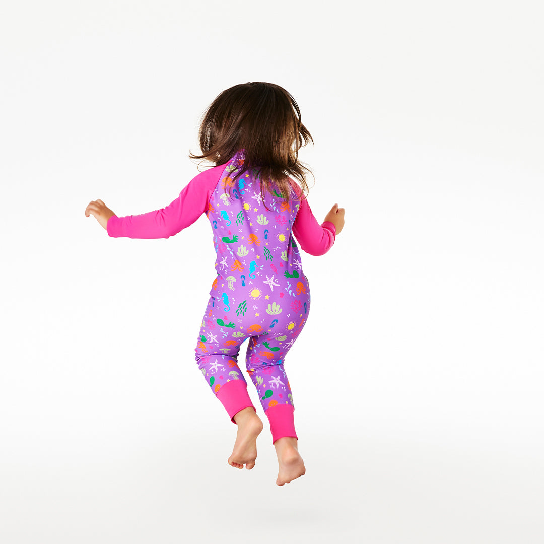 Periwinkle Wave Swimsuit