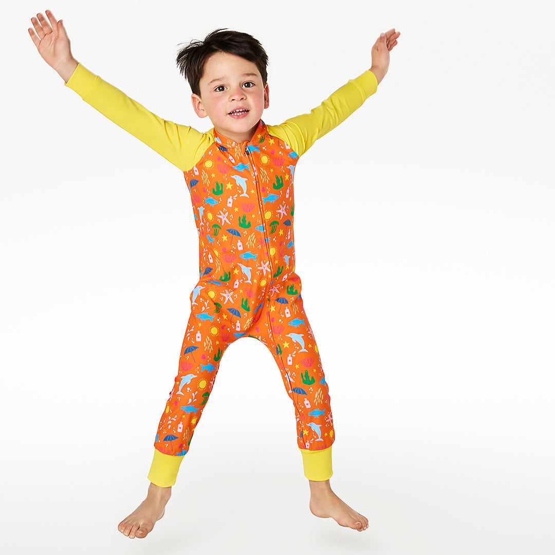 Citrus Splash Swimsuit