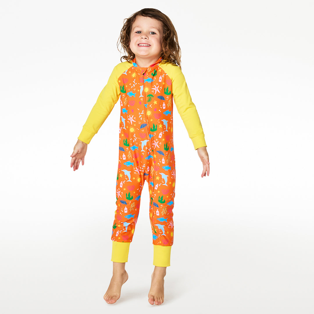 Citrus Splash Swimsuit