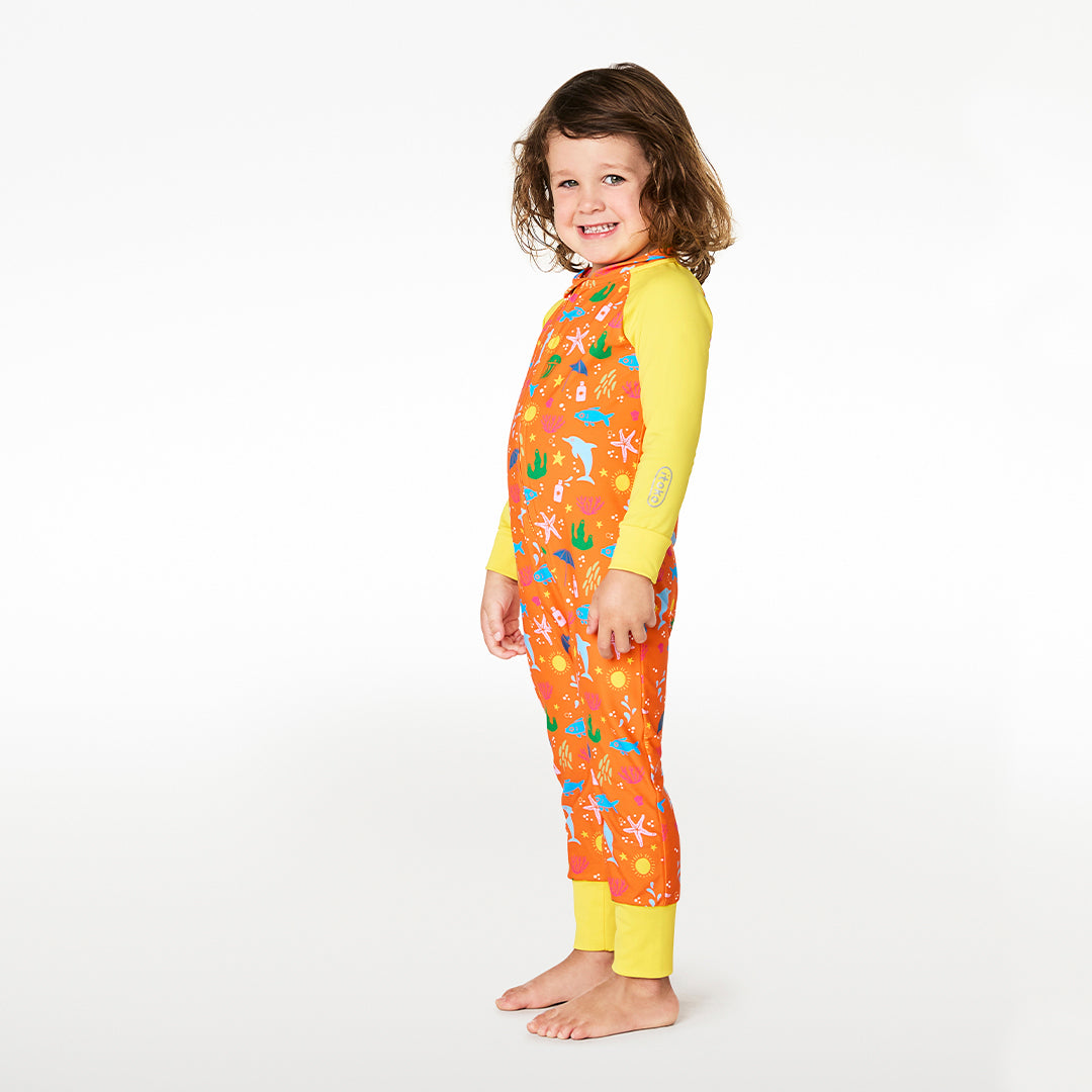 Citrus Splash Swimsuit