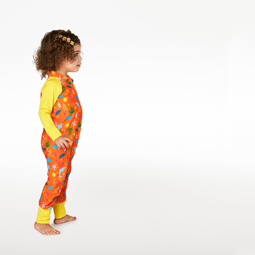 Citrus Splash Swimsuit