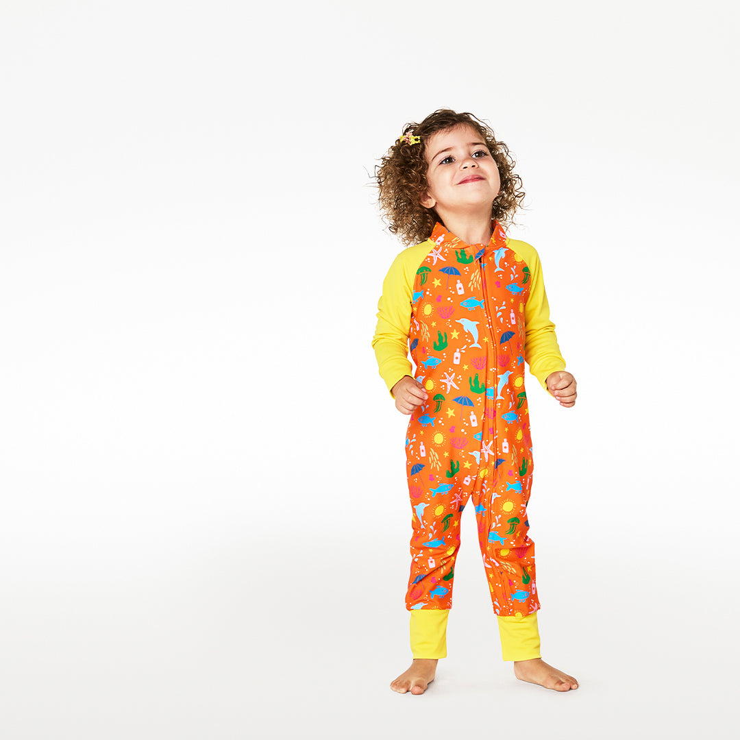 Citrus Splash Swimsuit