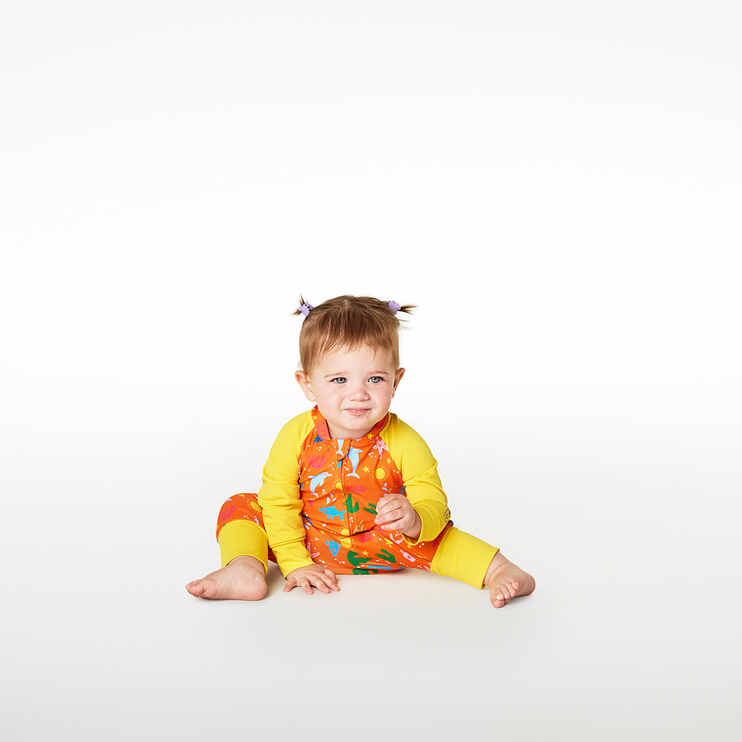 Citrus Splash Swimsuit