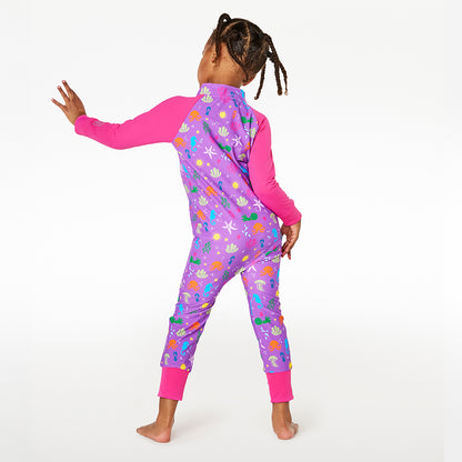 Periwinkle Wave Swimsuit
