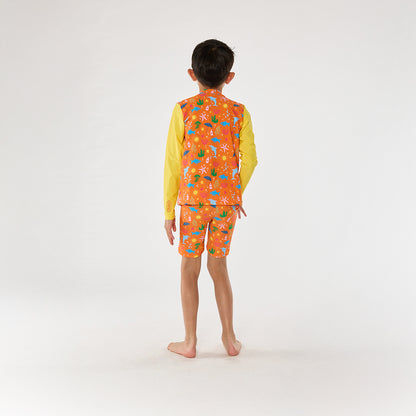 Citrus Splash Swim Shorts