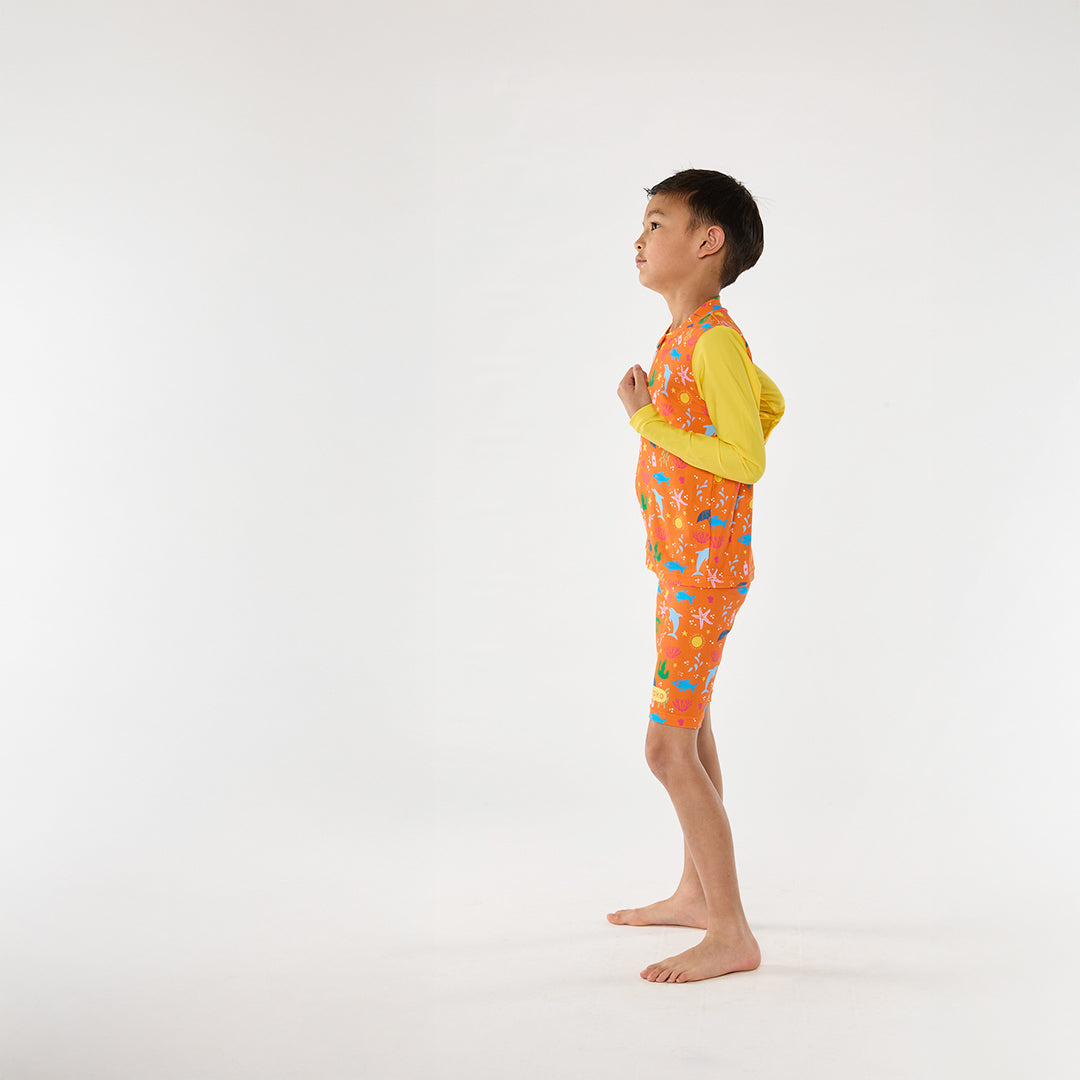 Citrus Splash Swim Shorts