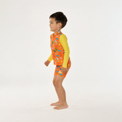 Citrus Splash Swim Shorts