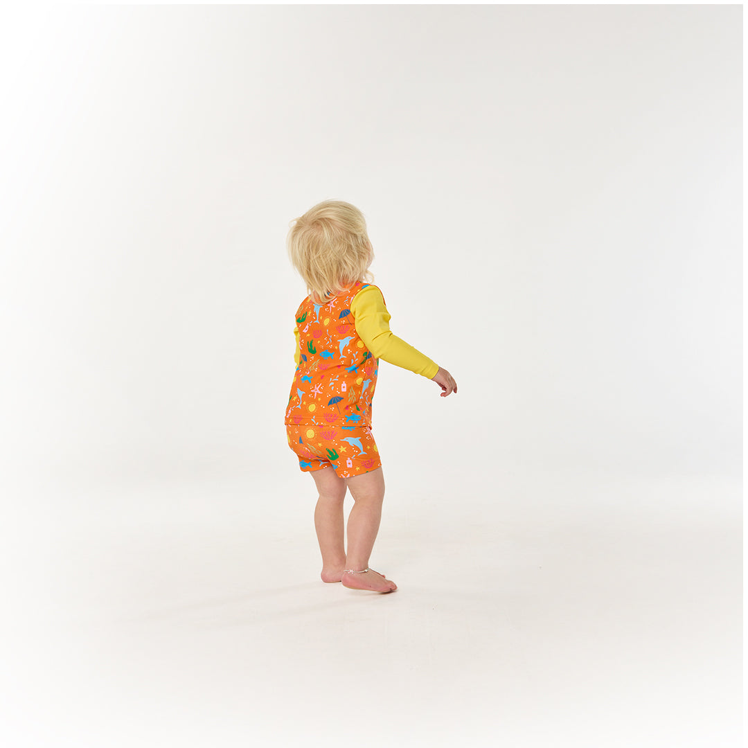 Citrus Splash Swim Shorts