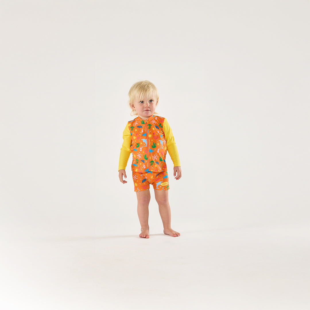 Citrus Splash Swim Shorts