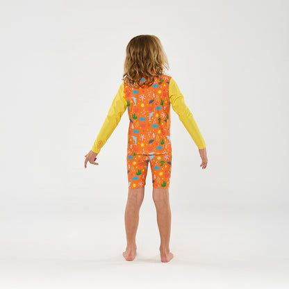 Citrus Splash Swim Shorts