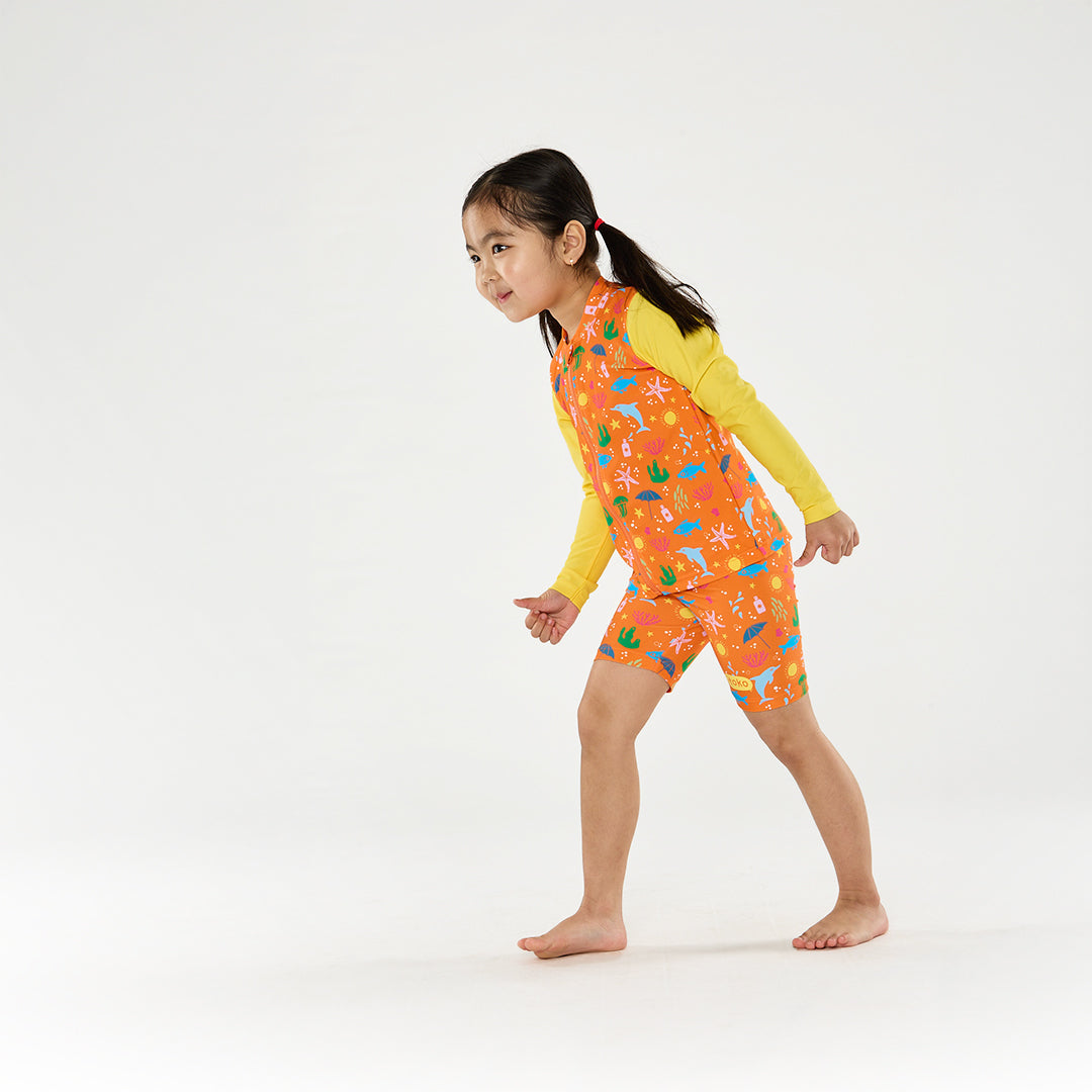 Citrus Splash Swim Shorts