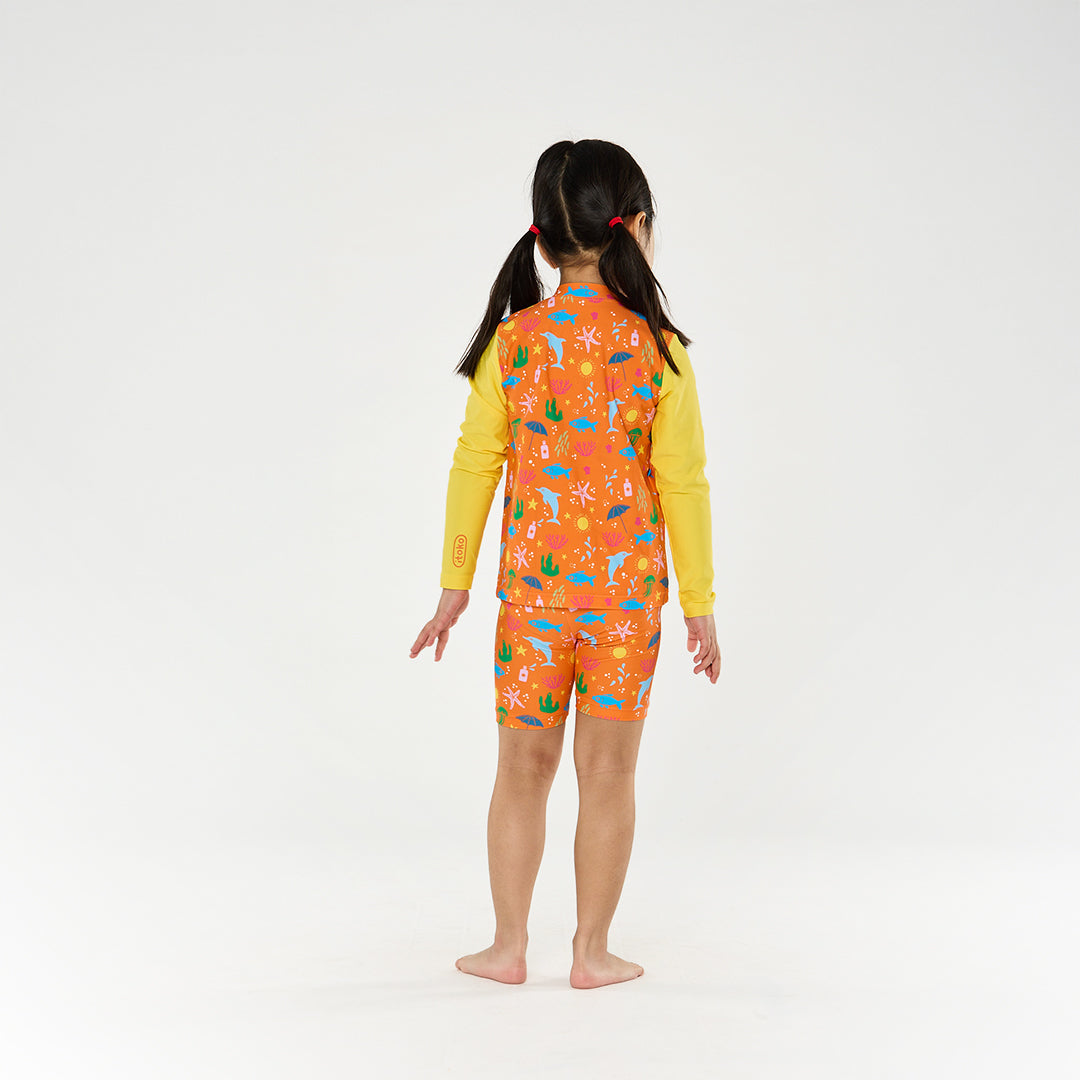 Citrus Splash Swim Shorts