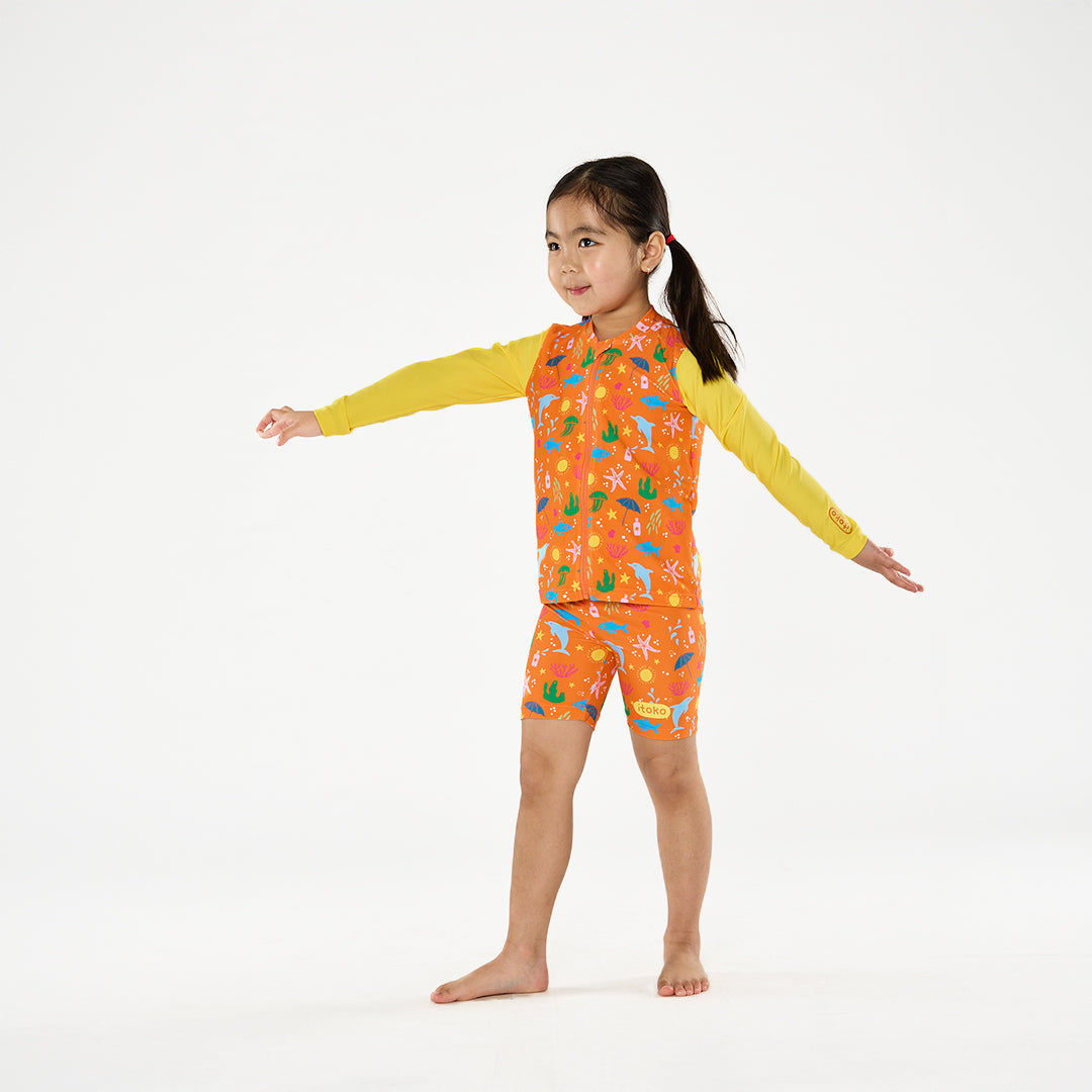 Citrus Splash Swim Shorts