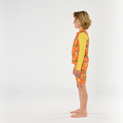 Citrus Splash Swim Shorts