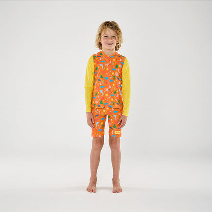 Citrus Splash Swim Shorts