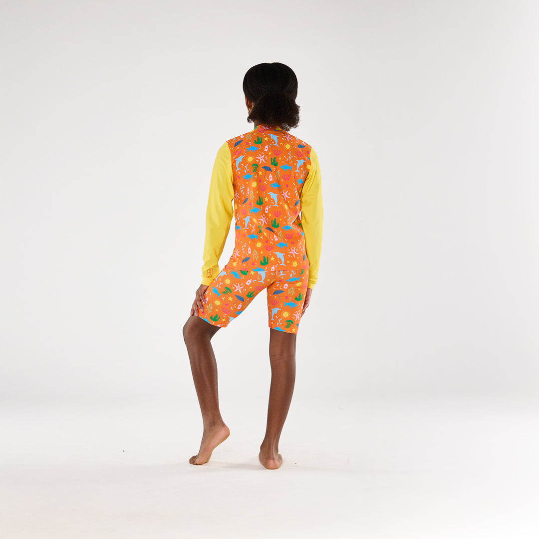 Citrus Splash Swim Shorts