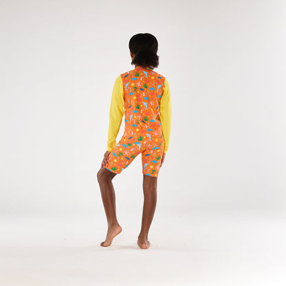 Citrus Splash Swim Shorts