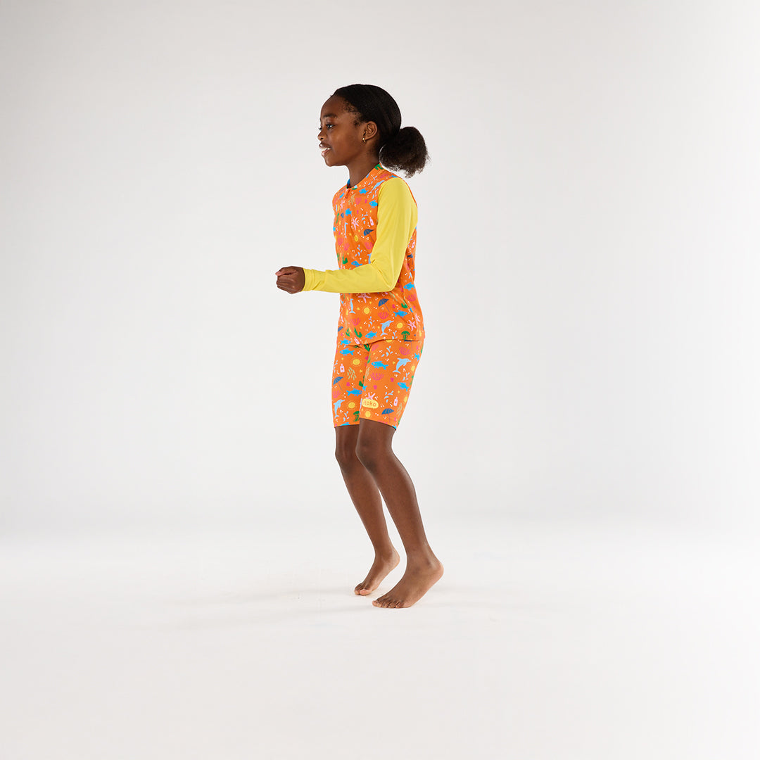 Citrus Splash Swim Shorts