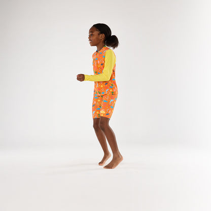 Citrus Splash Swim Shorts