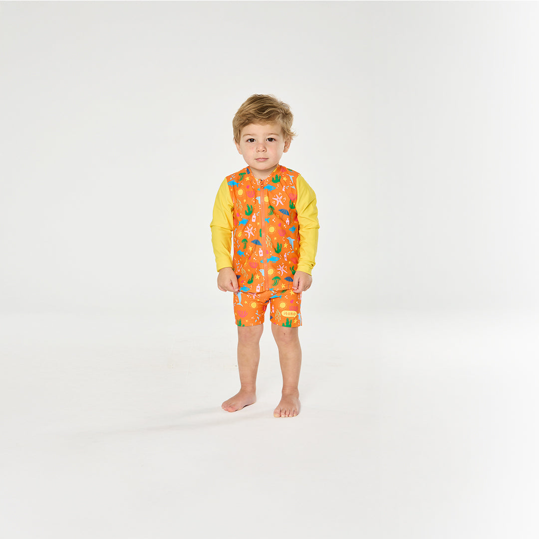 Citrus Splash Swim Shorts