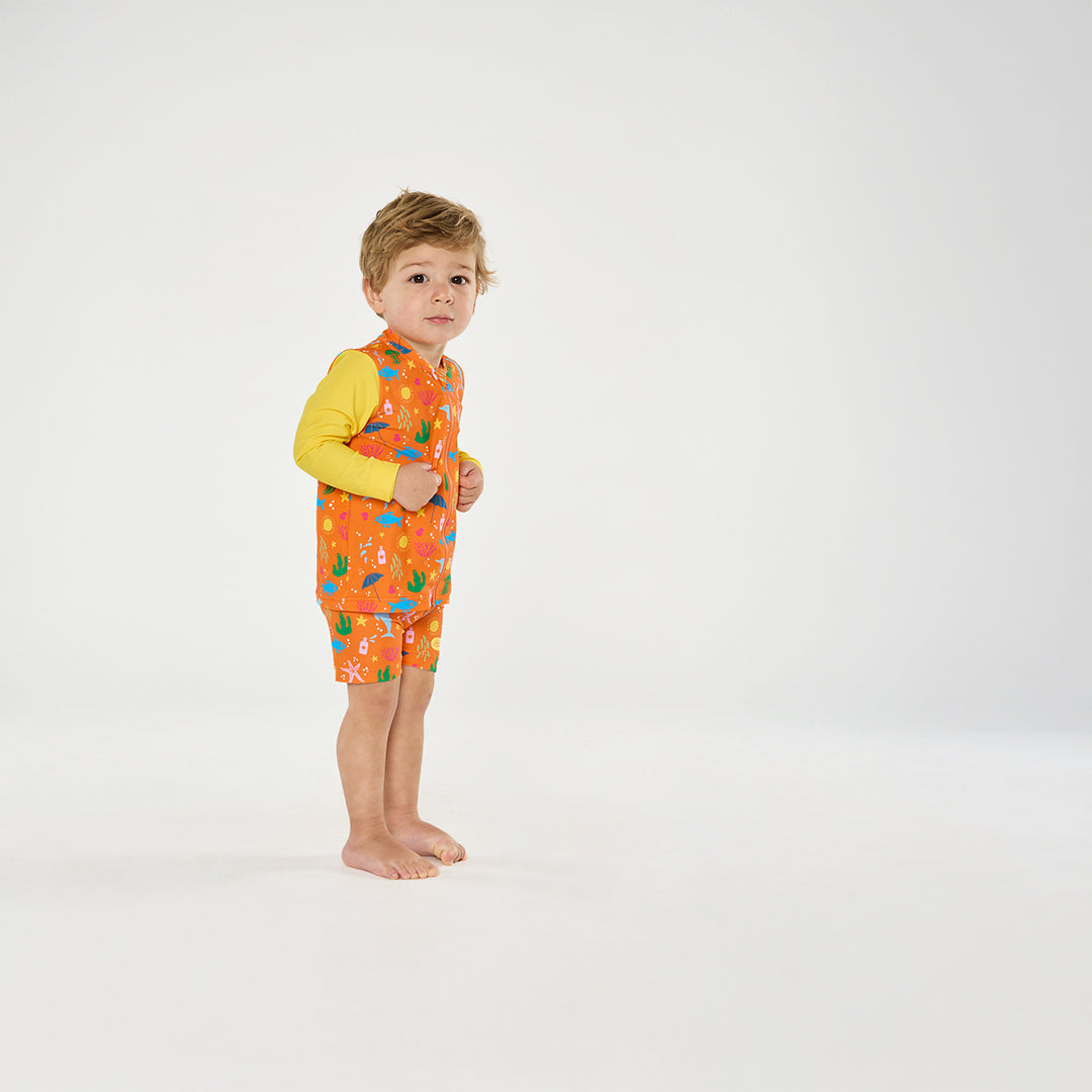Citrus Splash Swim Shorts