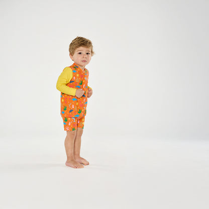 Citrus Splash Swim Shorts