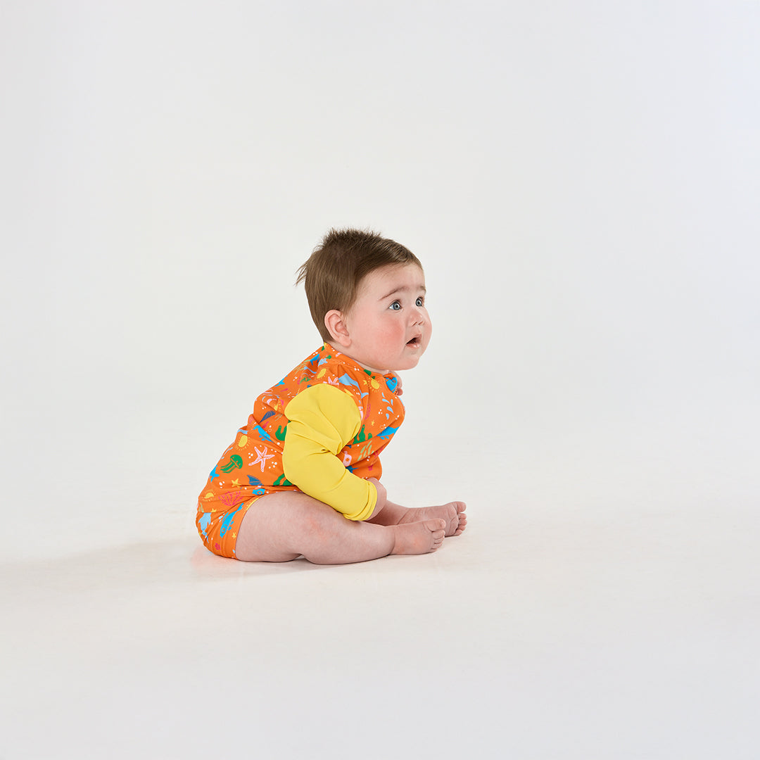 Citrus Splash Swim Shorts