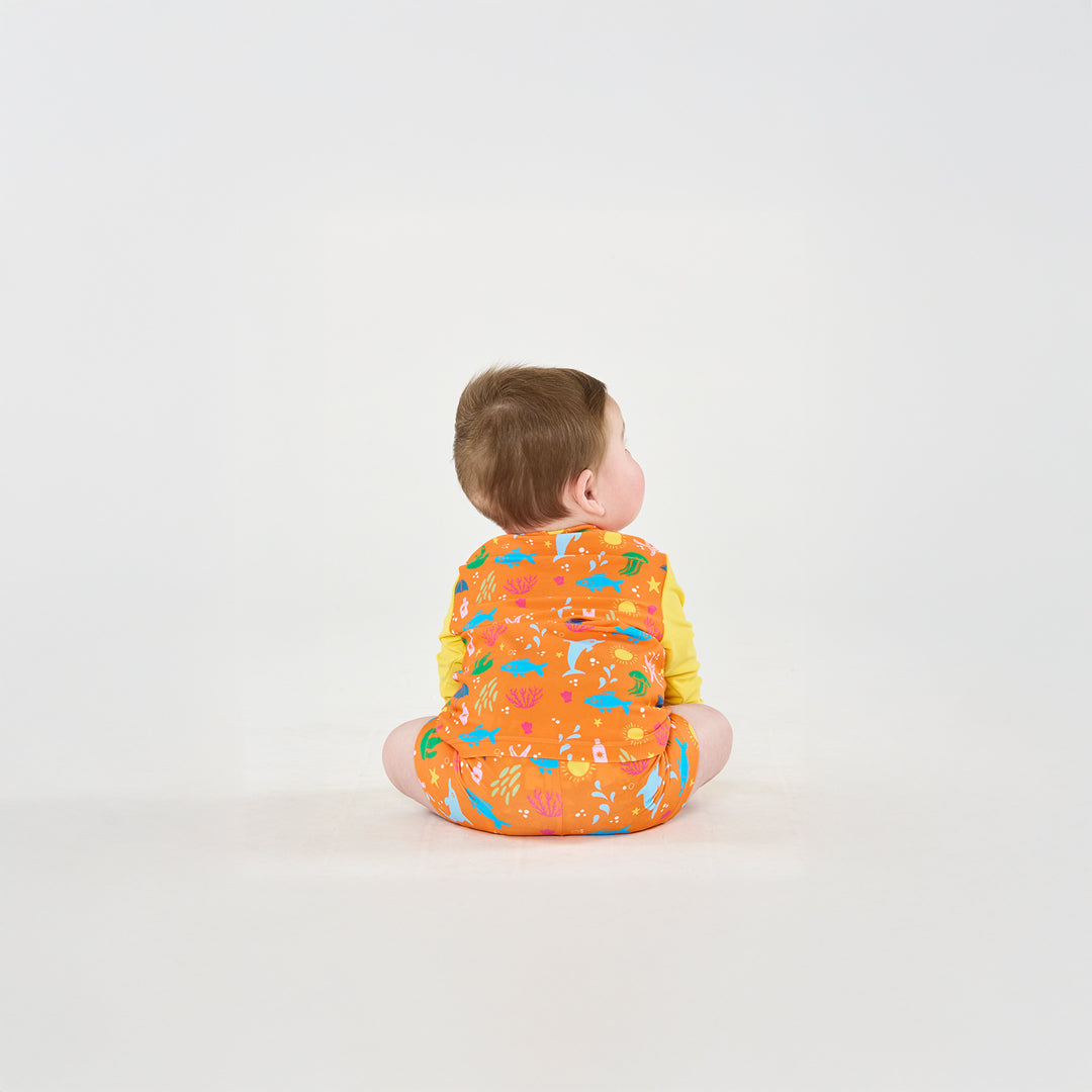 Citrus Splash Swim Shorts