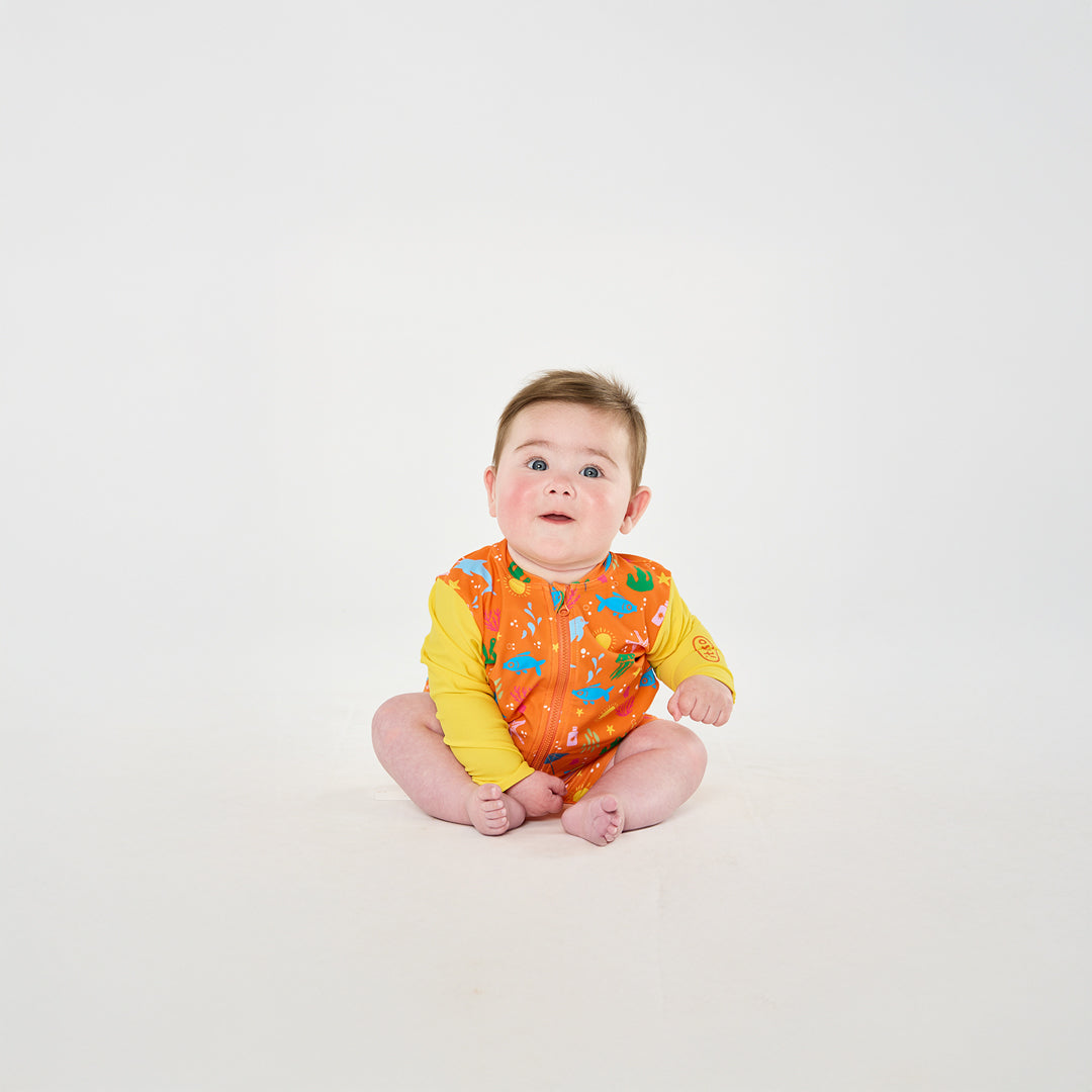 Citrus Splash Swim Shorts